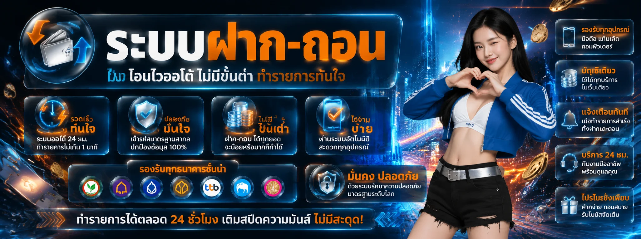 โปรโมชั่น NEMOALL ล่าสุดและระบบฝากถอนออโต้